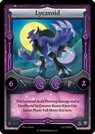 Image for Lycavoid (LST-SD057) (Divine Champions: Lifestream Starter Decks) - Elestrals