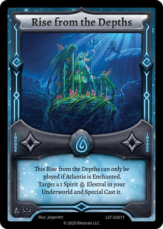 Image for Rise from the Depths (LST-SD071) (Divine Champions: Lifestream Starter Decks) - Elestrals
