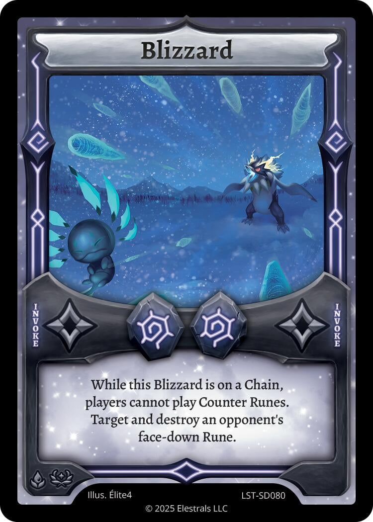 Image for Blizzard (LST-SD080) (Divine Champions: Lifestream Starter Decks) - Elestrals