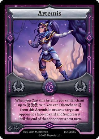 Image for Artemis (LST-SD086) (Divine Champions: Lifestream Starter Decks) - Elestrals