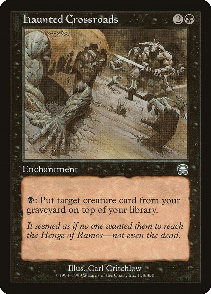Haunted Crossroads (138) [MMQ] - MTG Single
