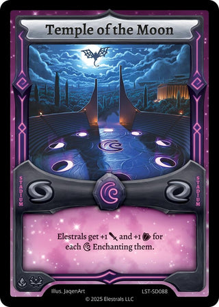 Image for Temple of the Moon (LST-SD088) (Divine Champions: Lifestream Starter Decks) - Elestrals