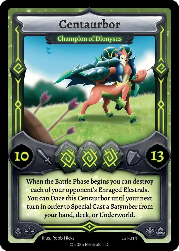 Image for Centaurbor - Champion of Dionysus (LST-014) (Divine Champions: Lifestream) - Elestrals