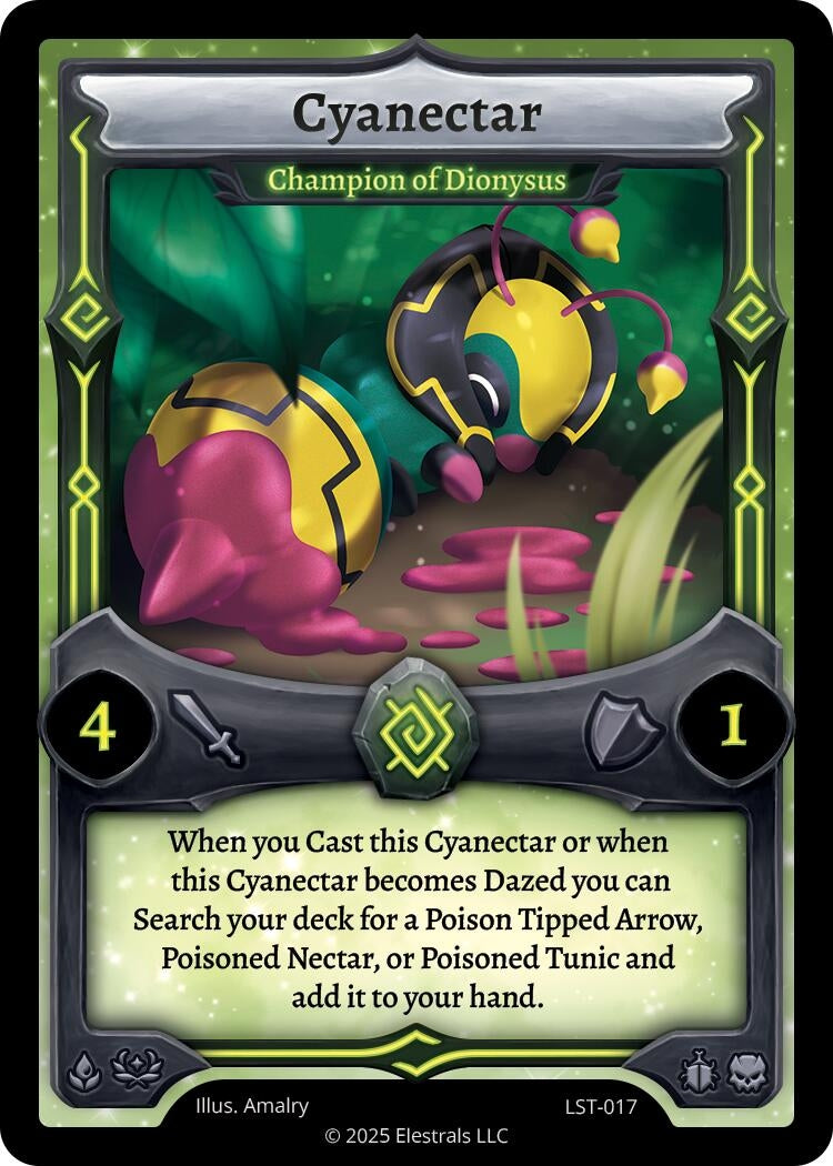 Image for Cyanectar - Champion of Dionysus (LST-017) (Divine Champions: Lifestream) - Elestrals