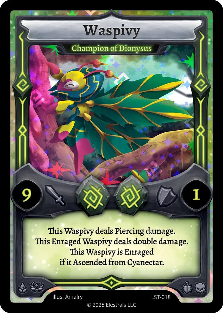 Image for Waspivy - Champion of Dionysus (LST-018) (Divine Champions: Lifestream) - Elestrals