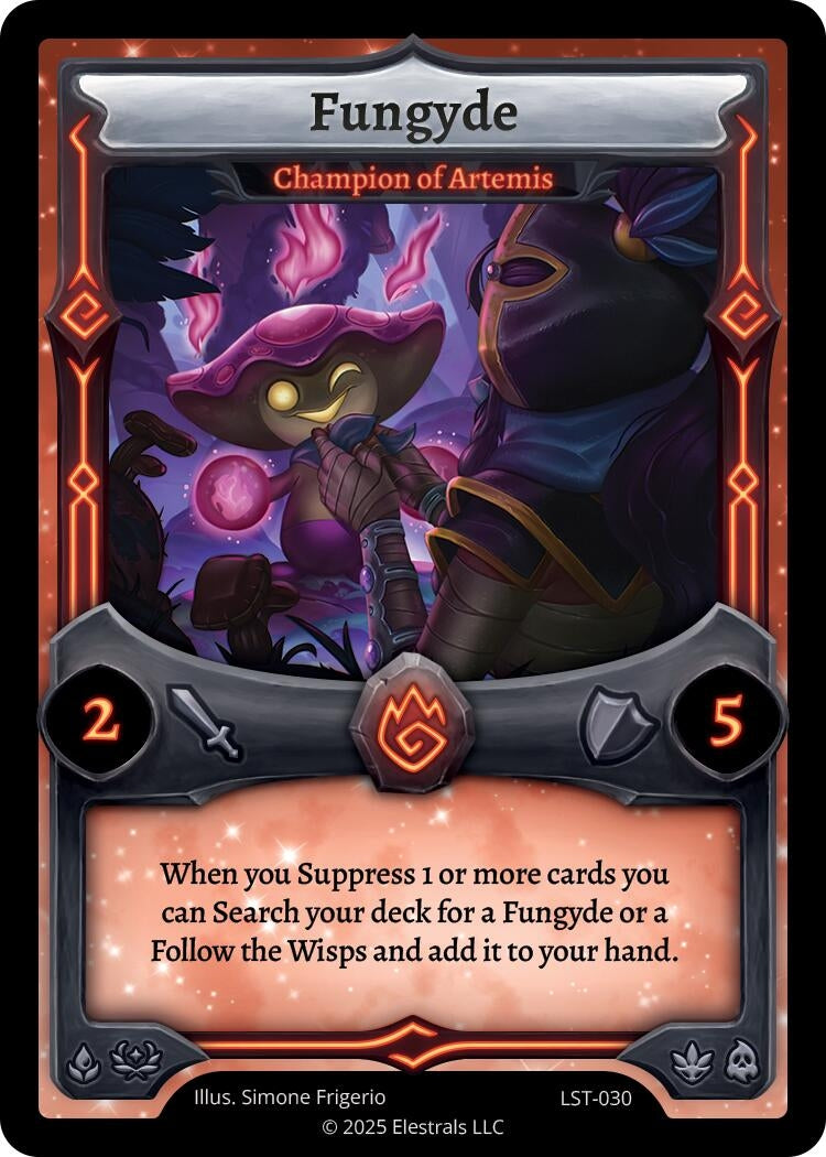 Image for Fungyde - Champion of Artemis (LST-030) (Divine Champions: Lifestream) - Elestrals
