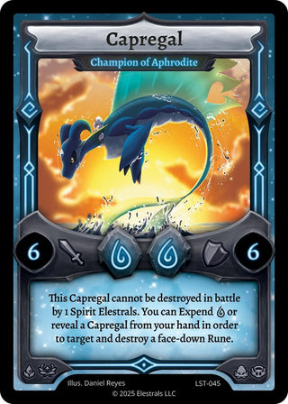 Image for Capregal - Champion of Aphrodite (LST-045) (Divine Champions: Lifestream) - Elestrals