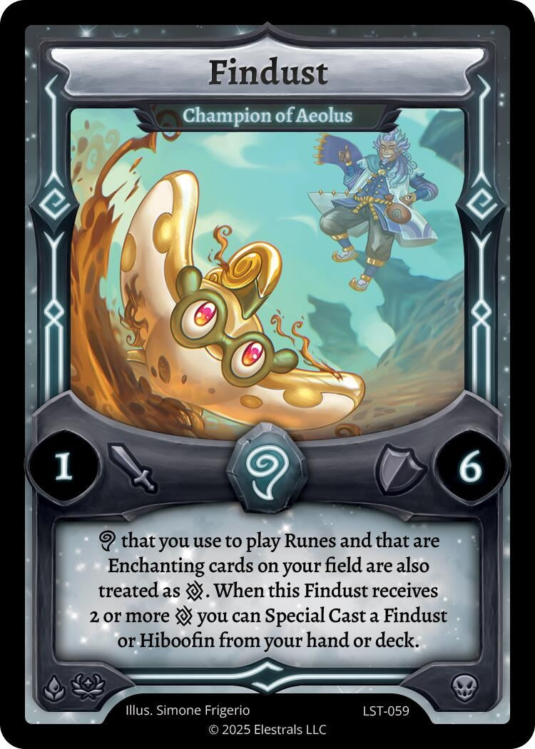 Image for Findust - Champion of Aeolus (LST-059) (Divine Champions: Lifestream) - Elestrals