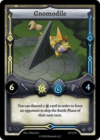 Image for Gnomodile (LST-076) (Divine Champions: Lifestream) - Elestrals