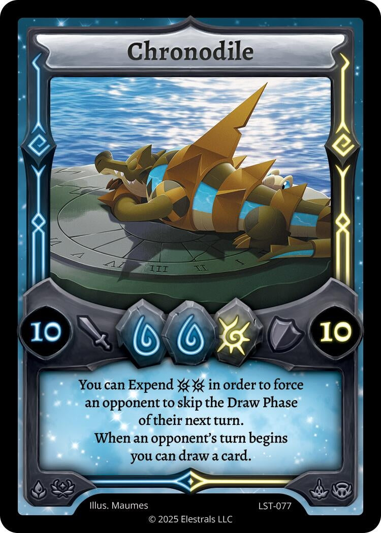 Image for Chronodile (LST-077) (Divine Champions: Lifestream) - Elestrals