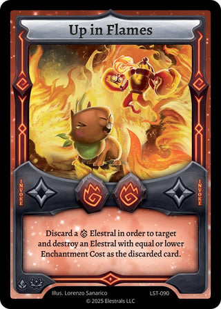 Image for Up in Flames (LST-090) (Divine Champions: Lifestream) - Elestrals