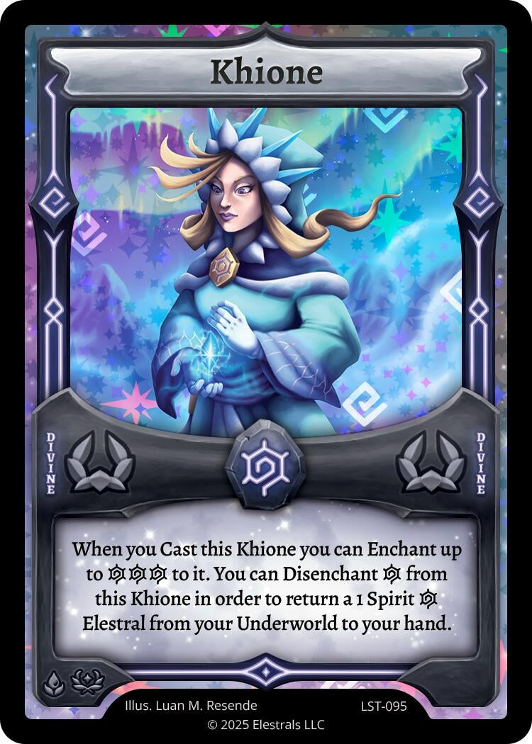 Image for Khione (LST-095) (Divine Champions: Lifestream) - Elestrals