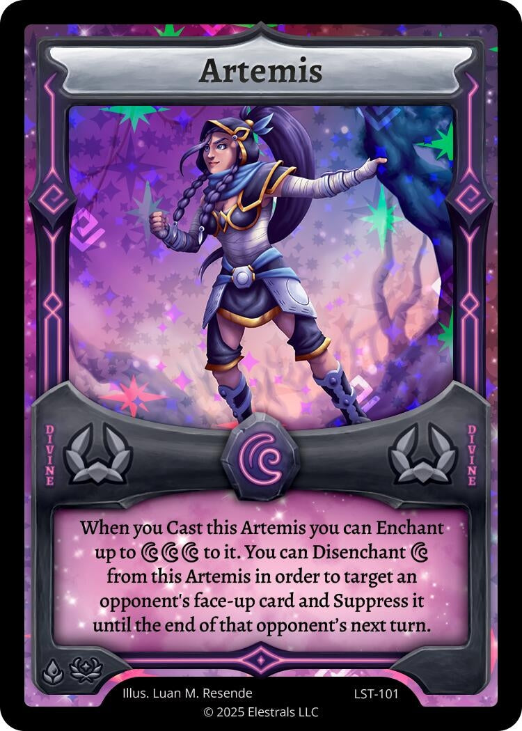 Image for Artemis (LST-101) (Divine Champions: Lifestream) - Elestrals