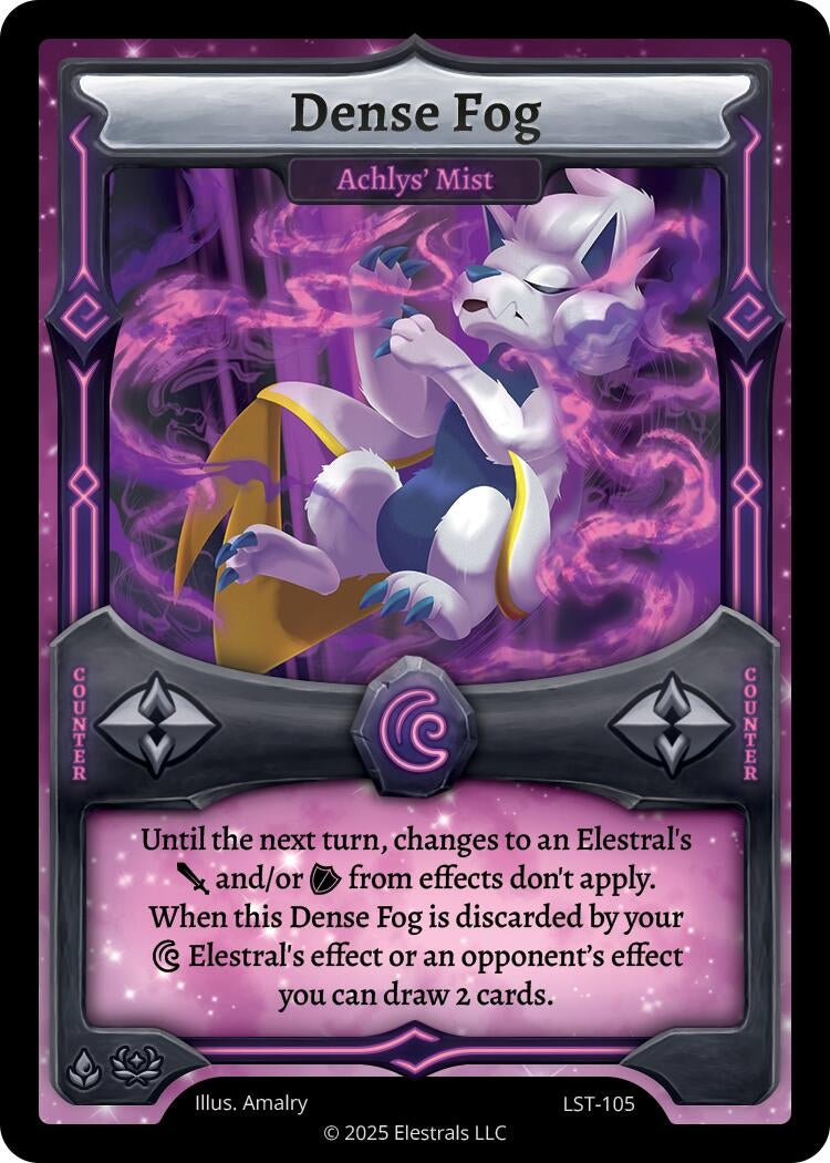 Image for Dense Fog - Achlys' Mist (LST-105) (Divine Champions: Lifestream) - Elestrals