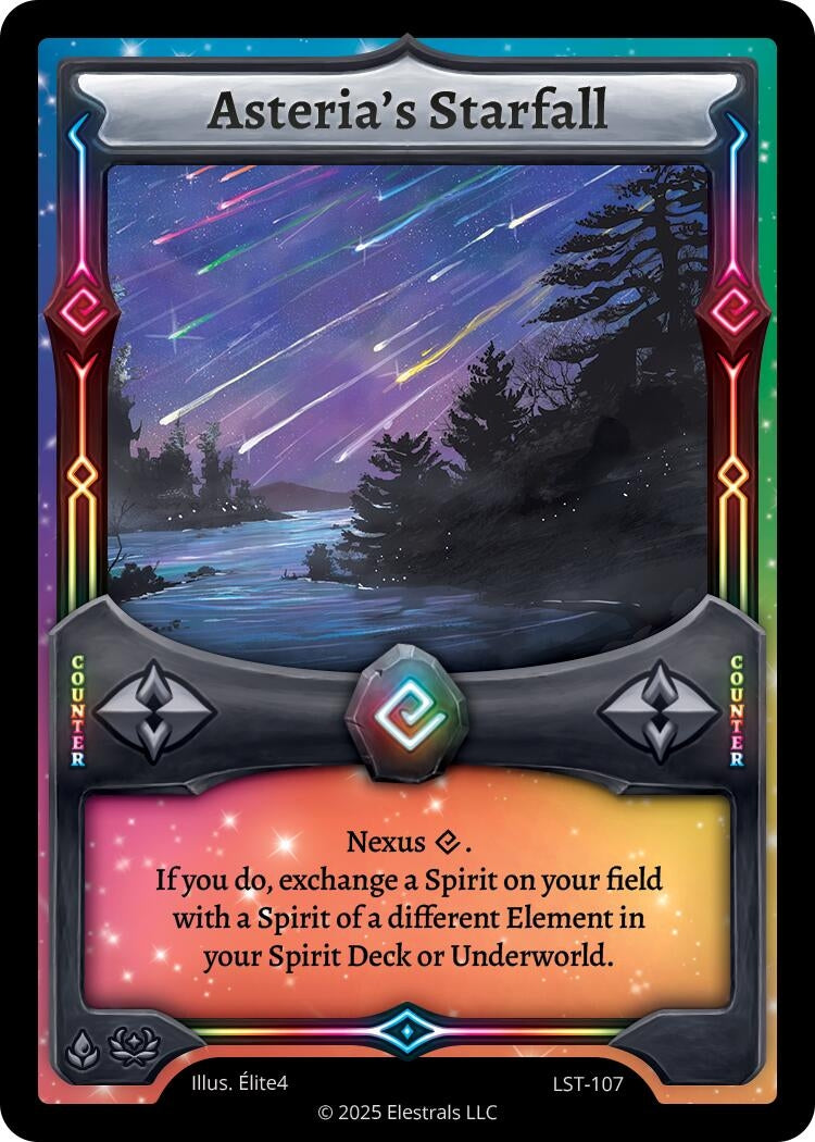 Image for Asteria's Starfall (LST-107) (Divine Champions: Lifestream) - Elestrals