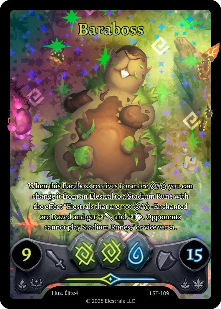 Image for Baraboss (Full Art) (LST-109) (Divine Champions: Lifestream) - Elestrals