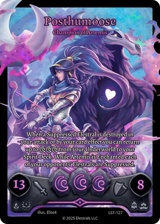 Image for Posthumoose - Champion of Artemis (Box Topper) (LST-127) (Divine Champions: Lifestream) - Elestrals