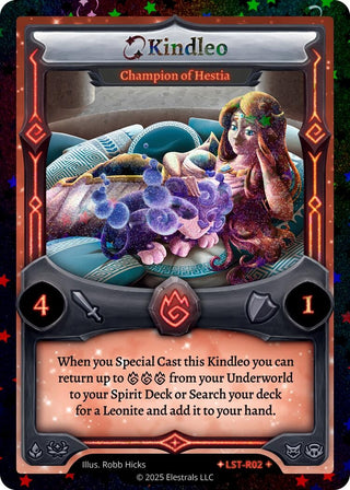 Image for Kindleo - Champion of Hestia (Stellar) (LST-R02) (Divine Champions: Lifestream) - Elestrals
