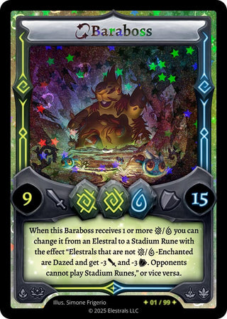 Image for Baraboss (Serialized) (/99) (Divine Champions: Lifestream) - Elestrals