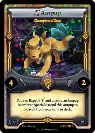 Image for Ampup - Champion of Zeus (Serialized) (/99) (Divine Champions: Lifestream) - Elestrals