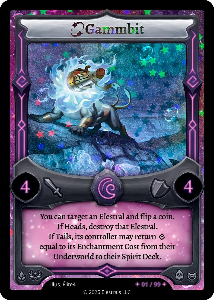 Image for Gammbit (Serialized) (/99) (Divine Champions: Lifestream) - Elestrals