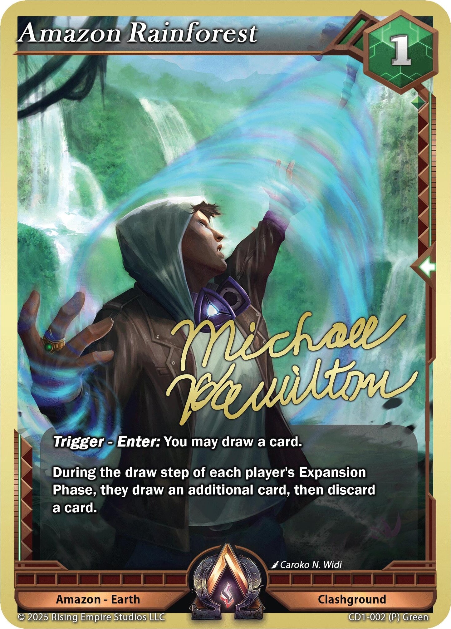 Amazon Rainforest (CD1-002) (Champion Deck: Michael Hamilton)