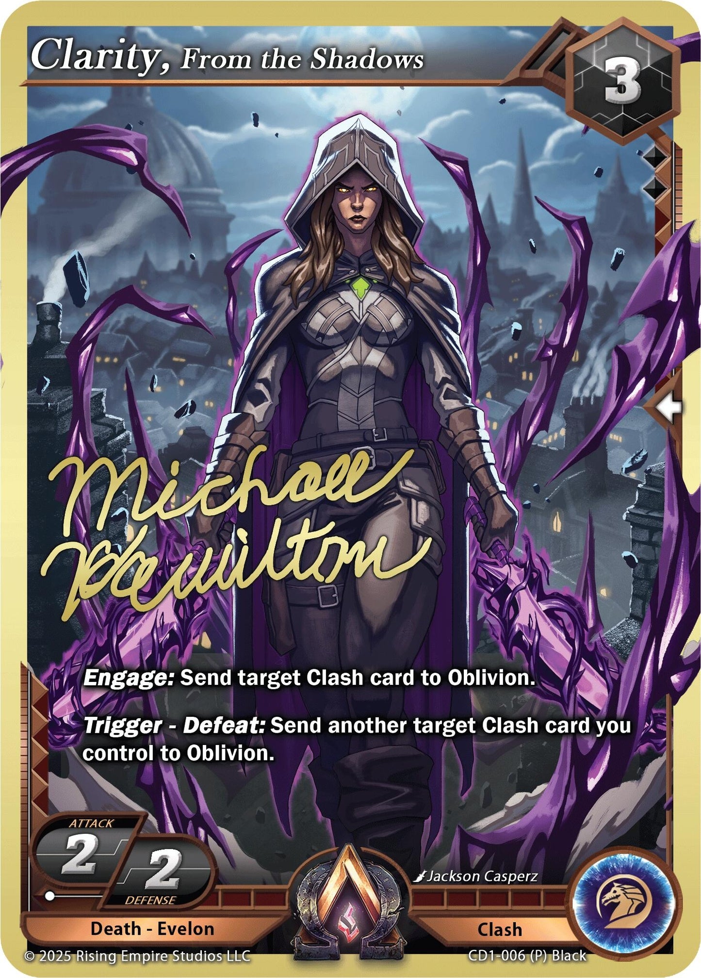 Clarity, From the Shadows (CD1-006) (Champion Deck: Michael Hamilton)