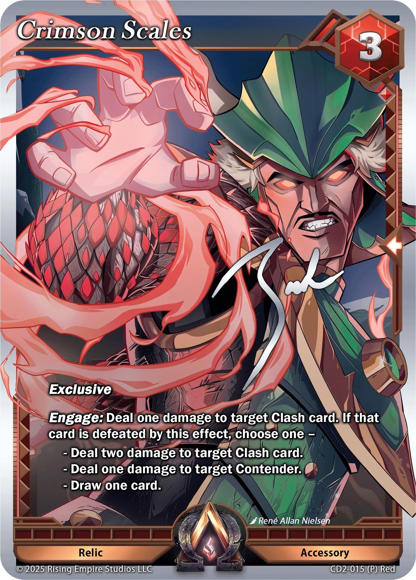 Crimson Scales (CD2-015) (Champion Deck: Zach Bunn)