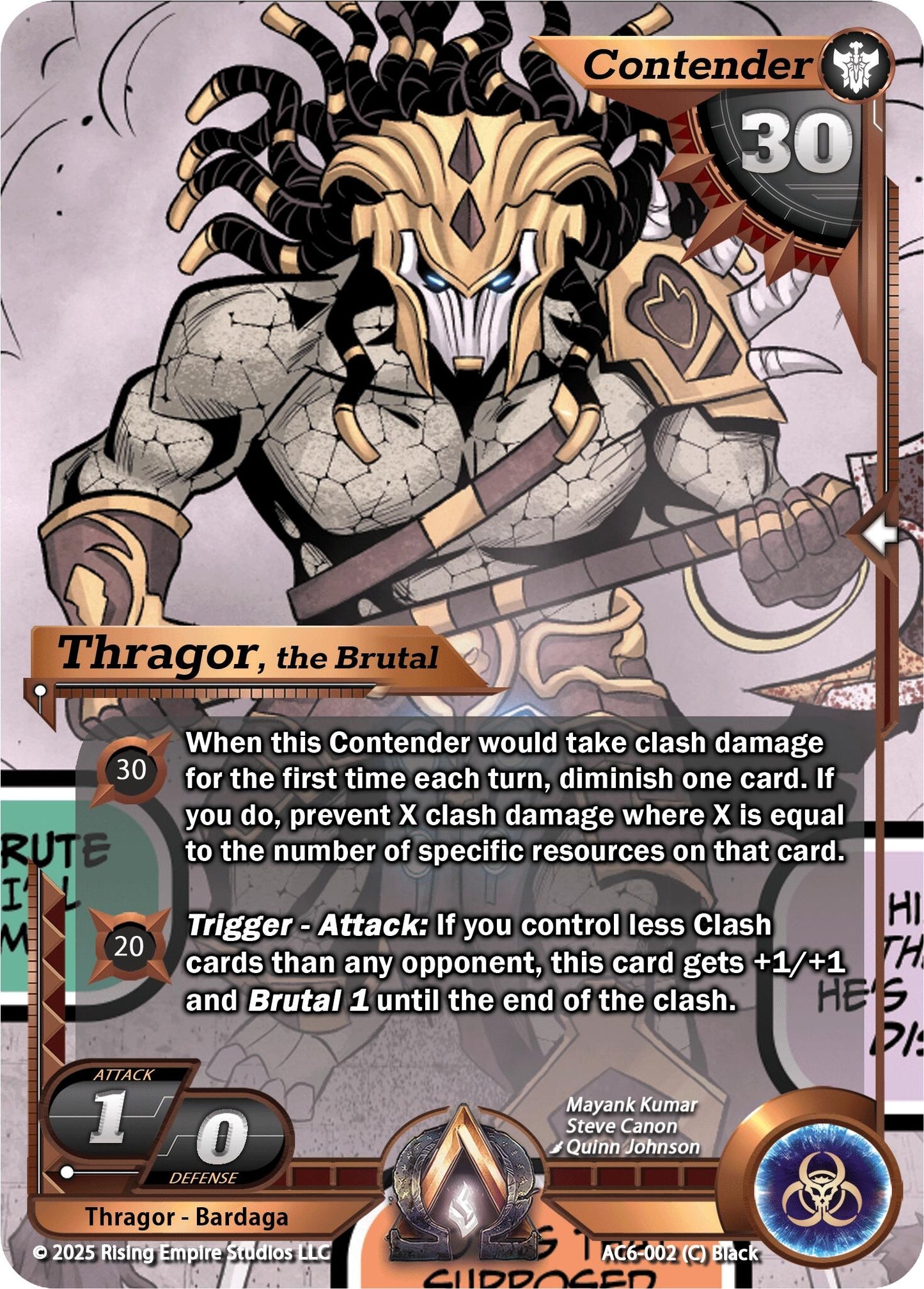 Image for Thragor, the Brutal (AC6-002) (Echoes of Eternity) - Alpha Clash