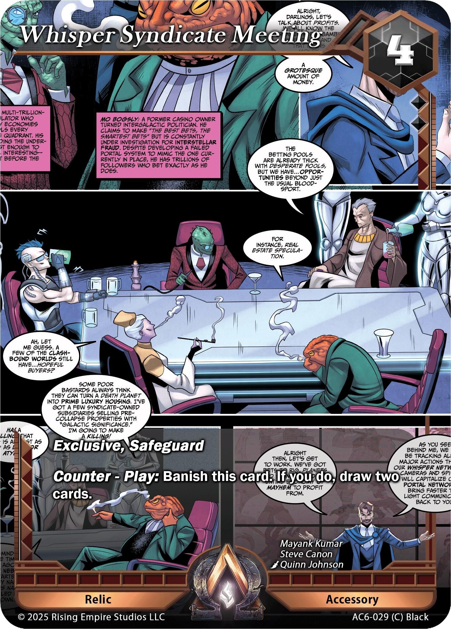 Image for Whisper Syndicate Meeting (AC6-029) (Echoes of Eternity) - Alpha Clash