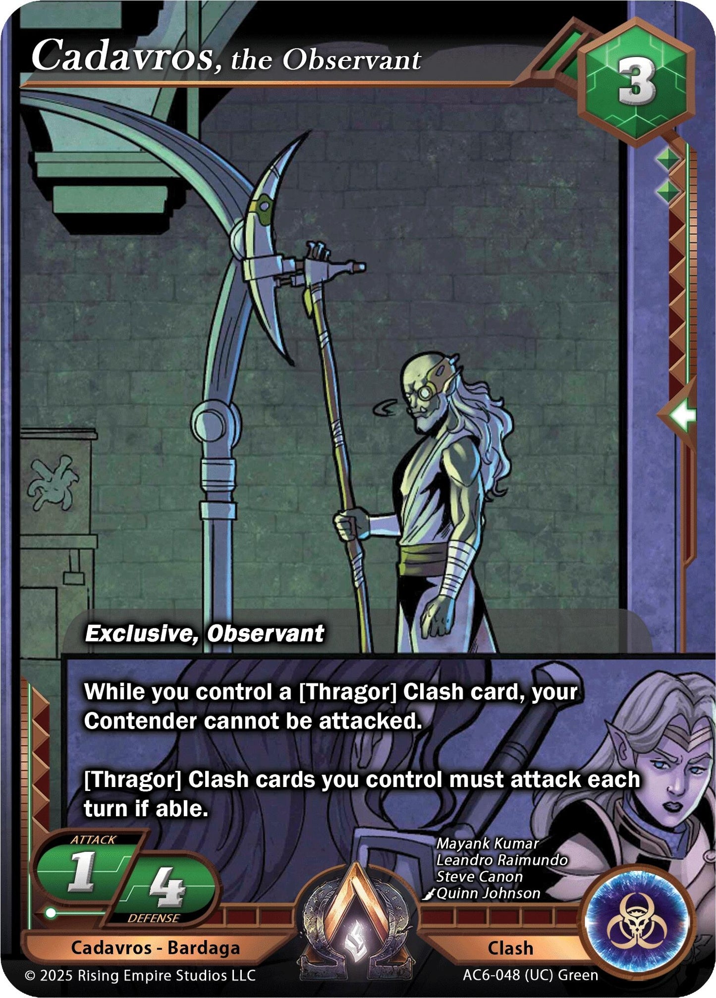 Cadavros, the Observant (AC6-048) (Echoes of Eternity)