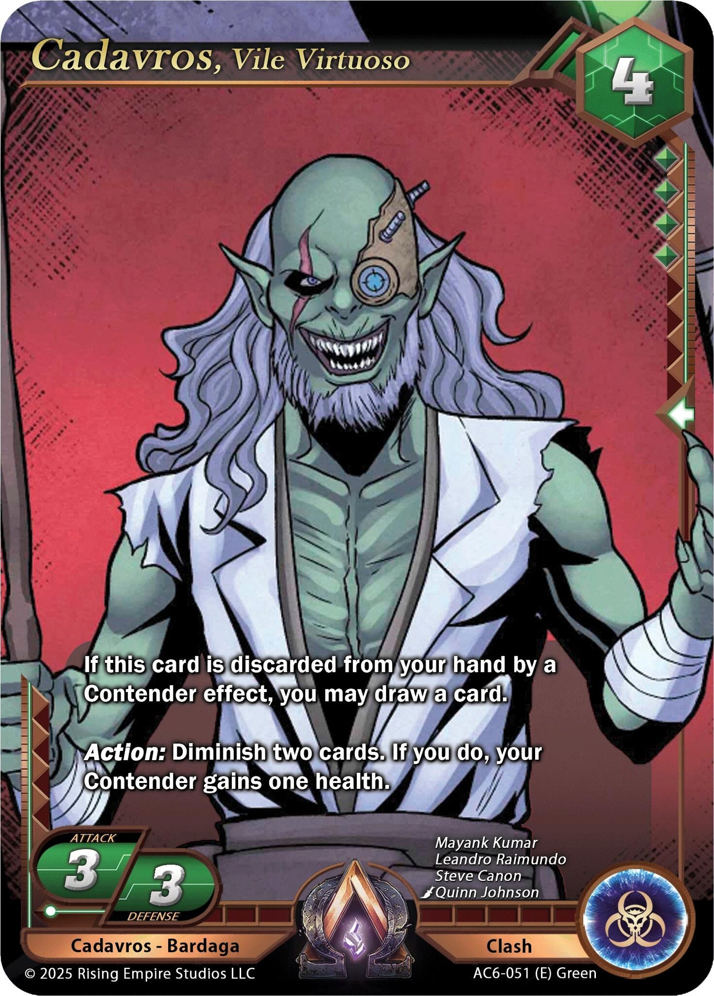 Cadavros, Vile Virtuoso (AC6-051) (Echoes of Eternity)