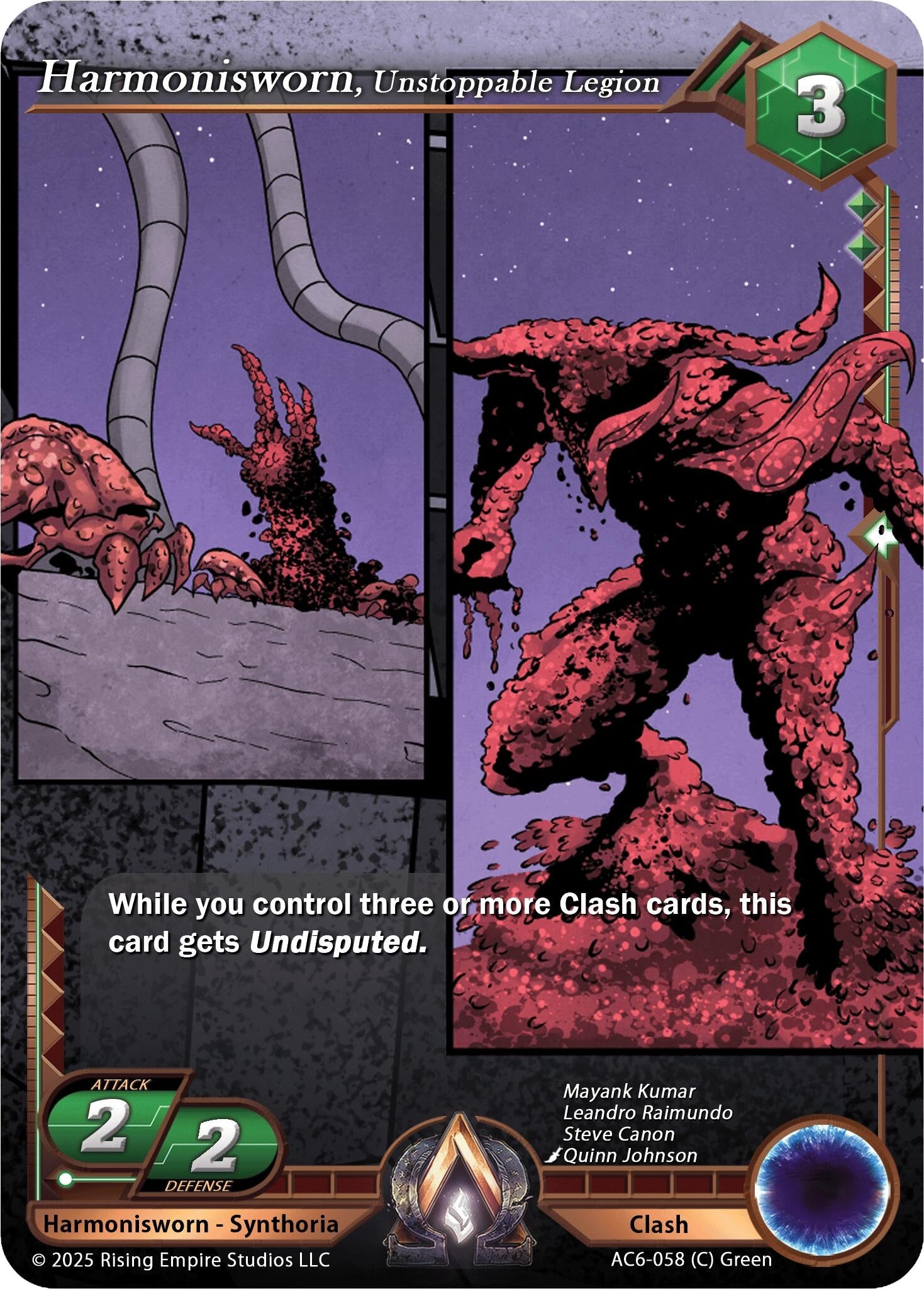 Image for Harmonisworn, Unstoppable Legion (AC6-058) (Echoes of Eternity) - Alpha Clash