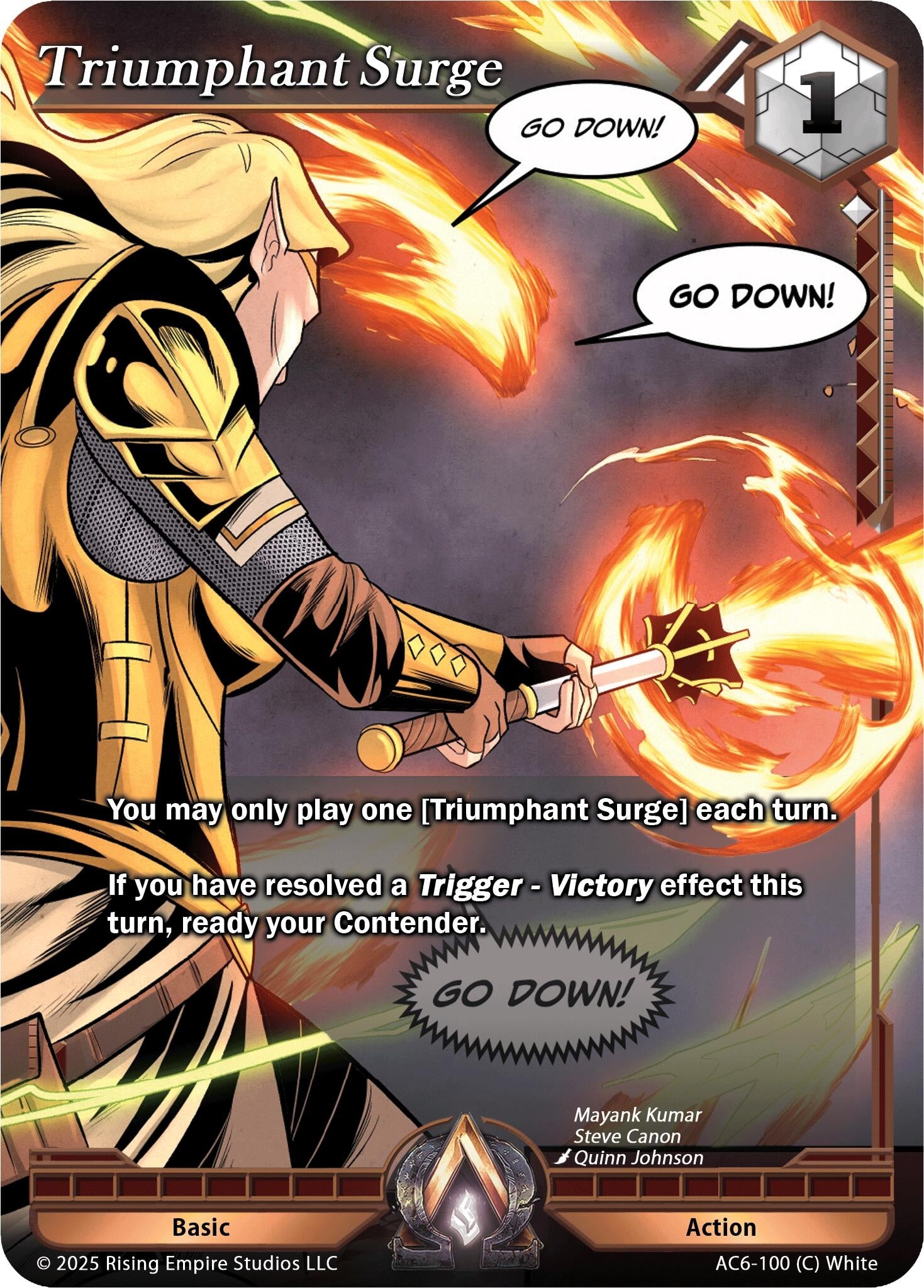 Image for Triumphant Surge (AC6-100) (Echoes of Eternity) - Alpha Clash