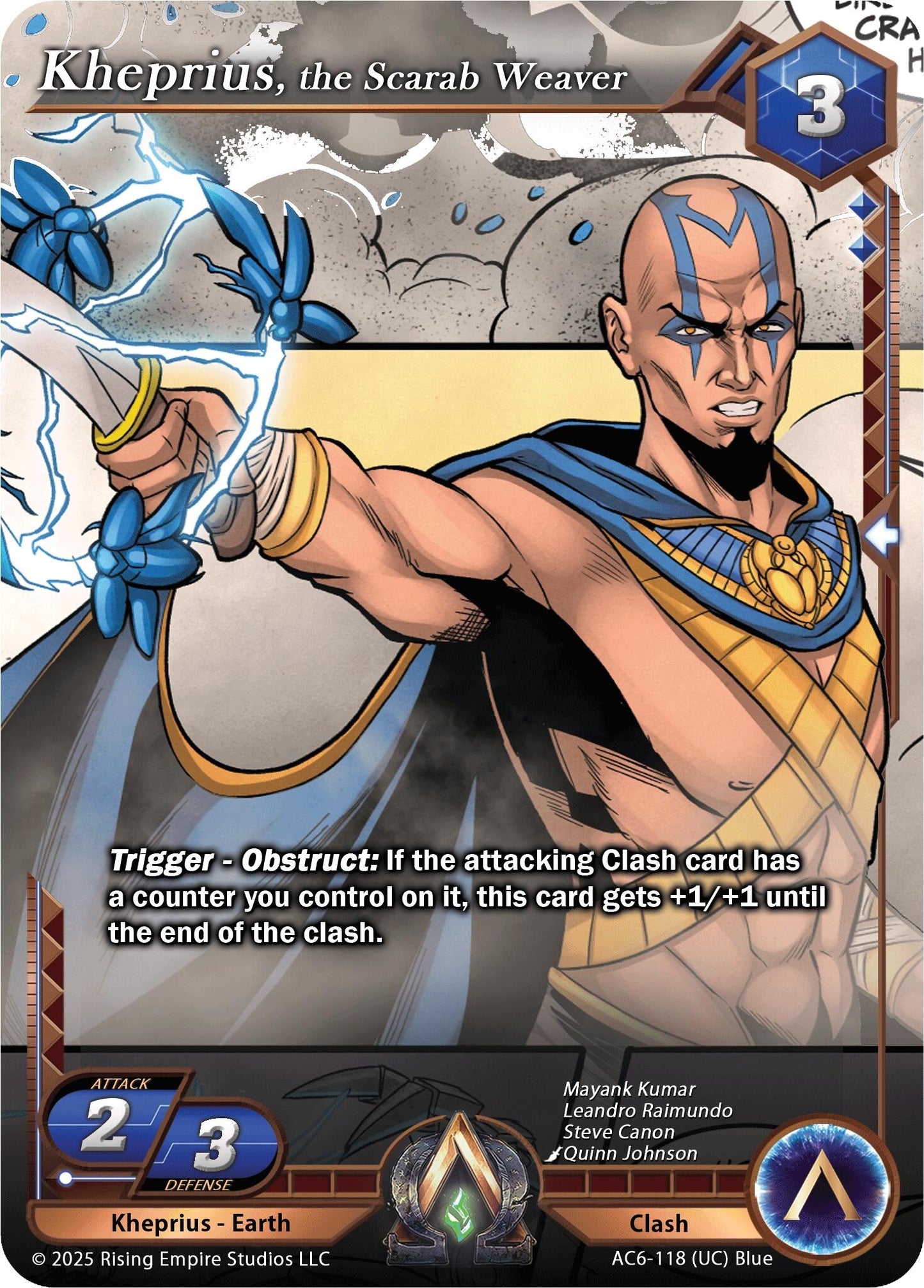 Image for Kheprius, the Scarab Weaver (AC6-118) (Echoes of Eternity) - Alpha Clash