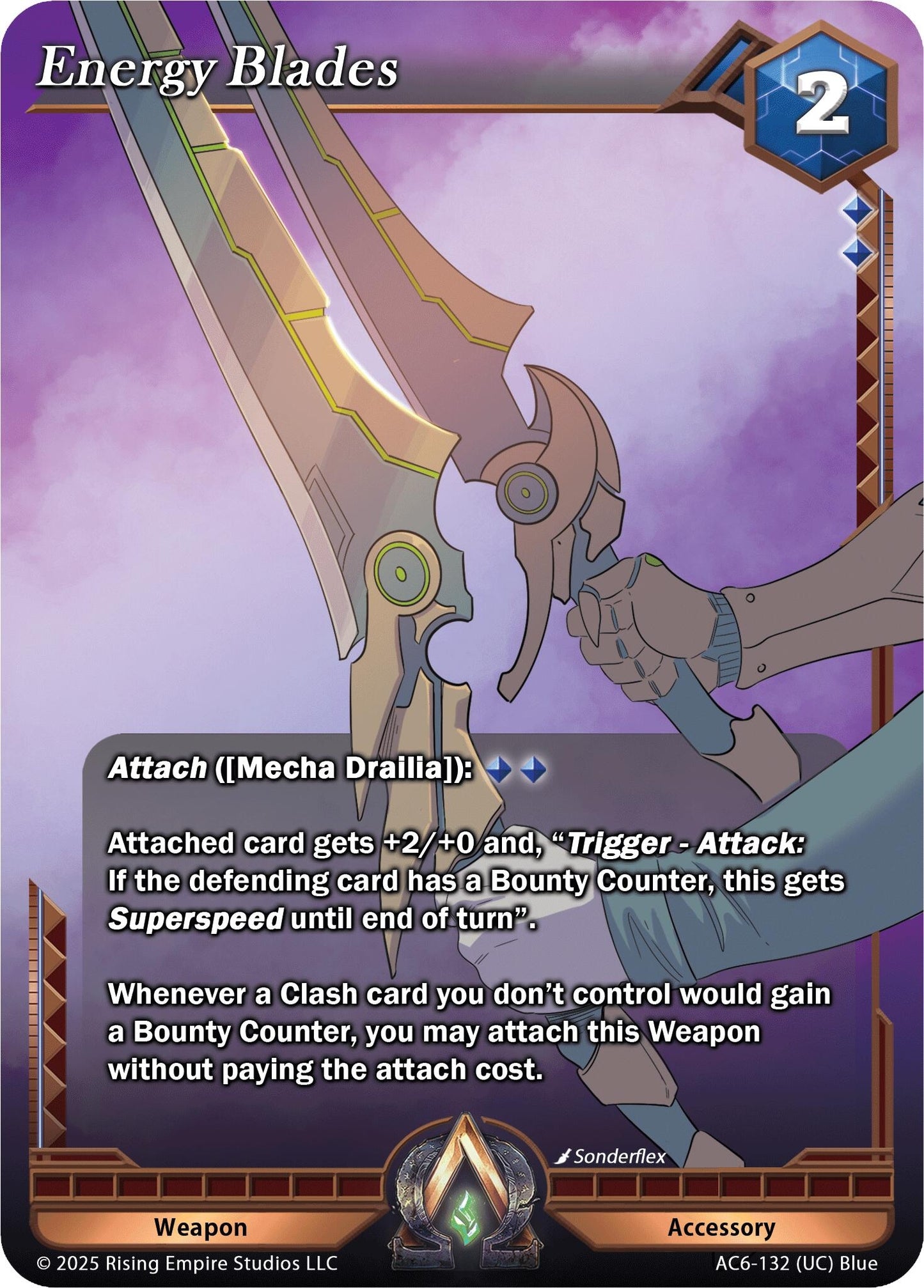 Energy Blades (AC6-132) (Echoes of Eternity)
