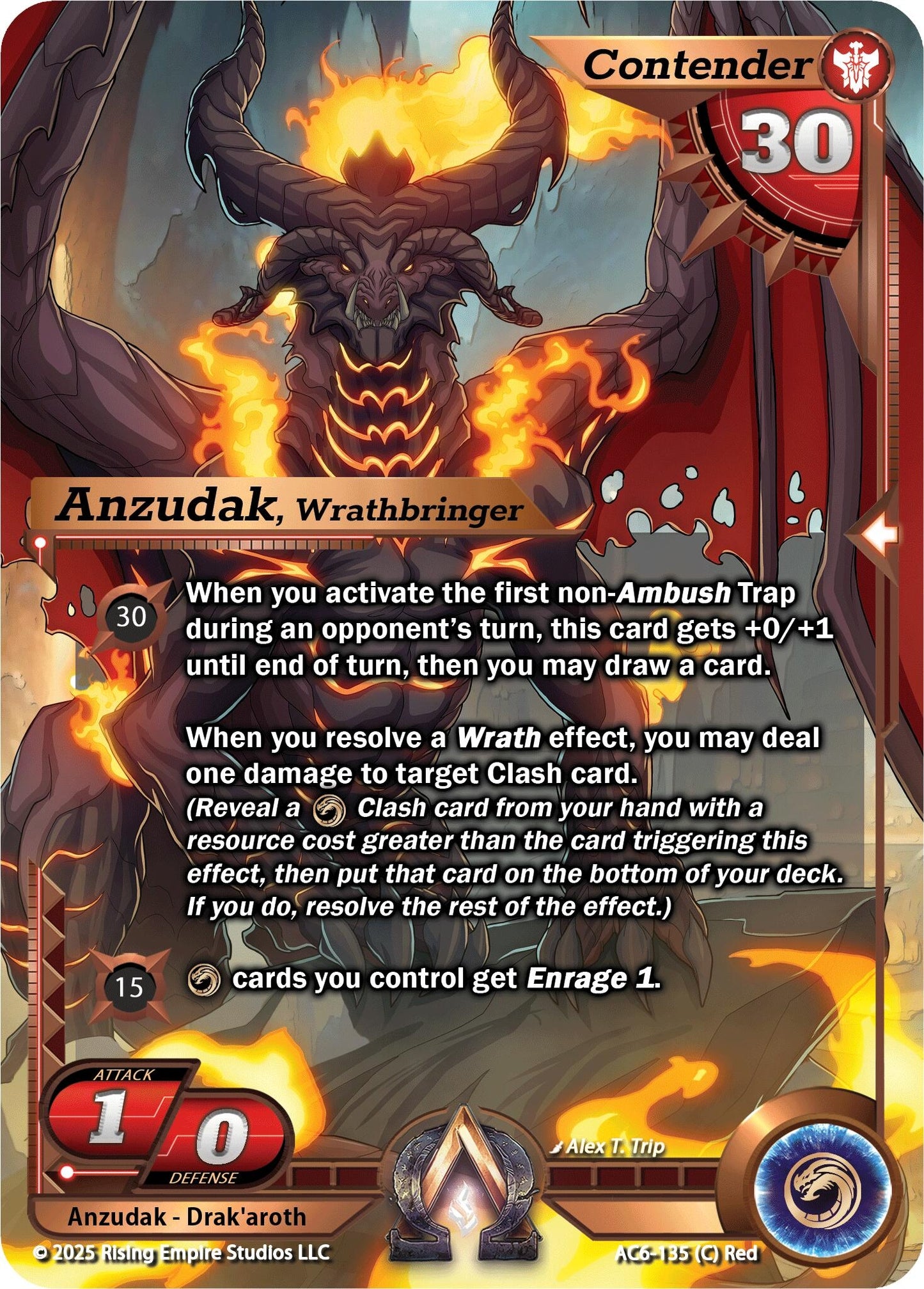 Anzudak, Wrathbringer (AC6-135) (Echoes of Eternity)
