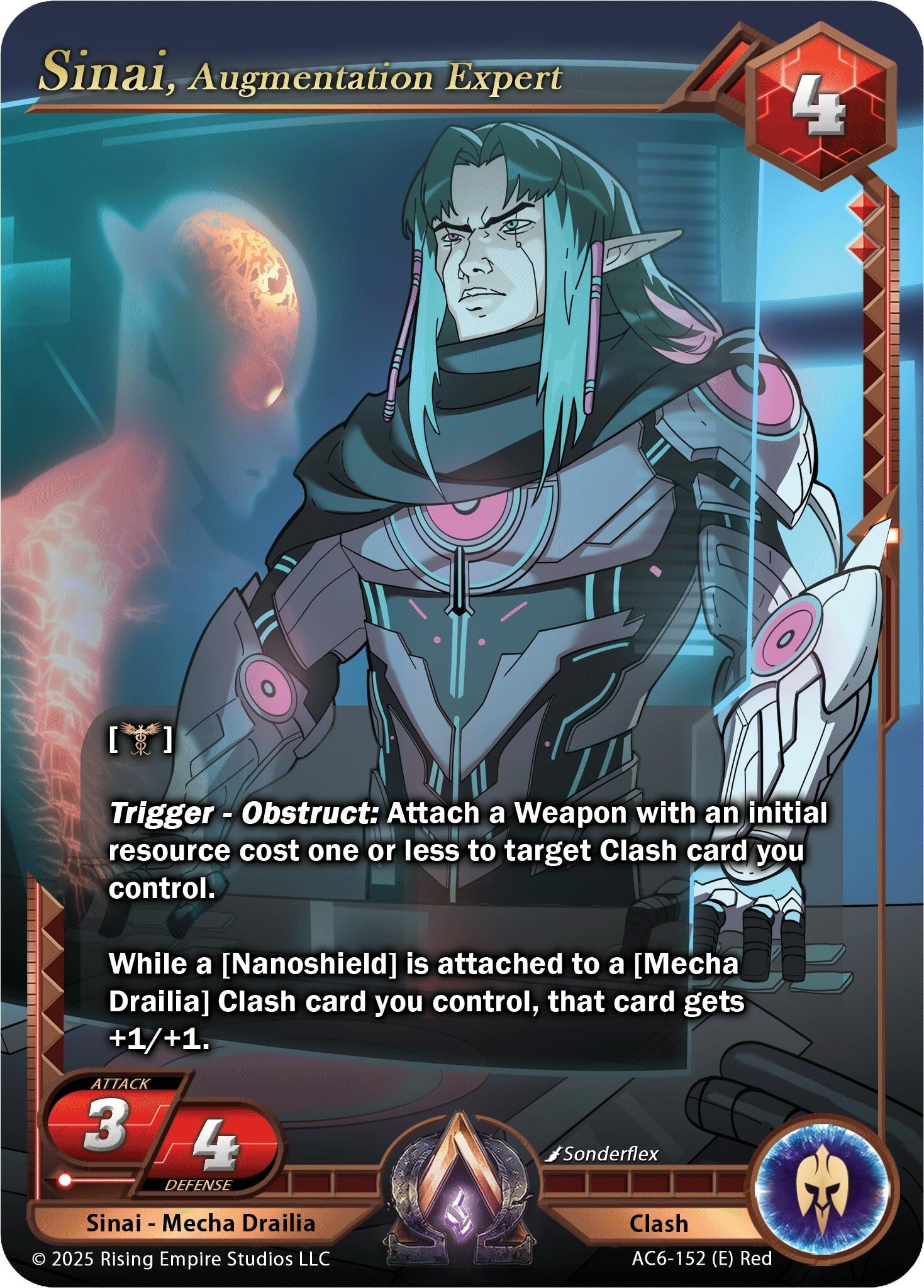 Image for Sinai, Augmentation Expert (AC6-152) (Echoes of Eternity) - Alpha Clash