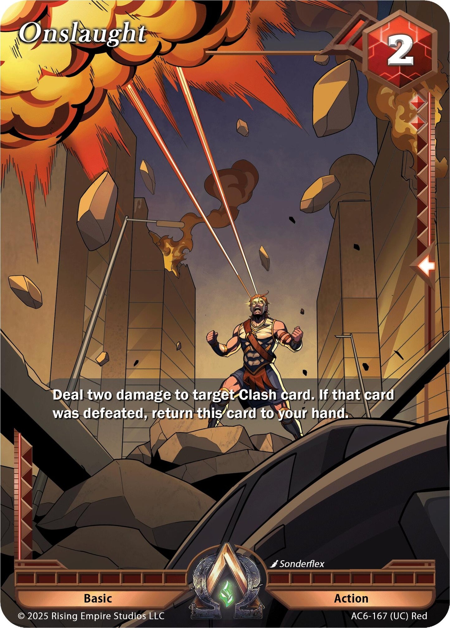 Image for Onslaught (AC6-167) (Echoes of Eternity) - Alpha Clash