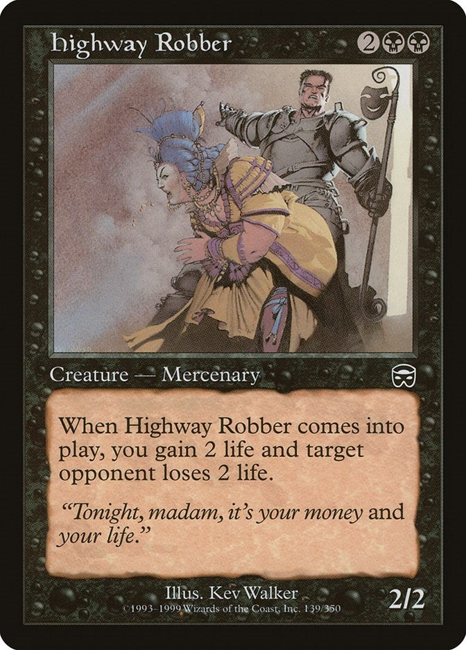 Highway Robber (139) [MMQ] - MTG Single