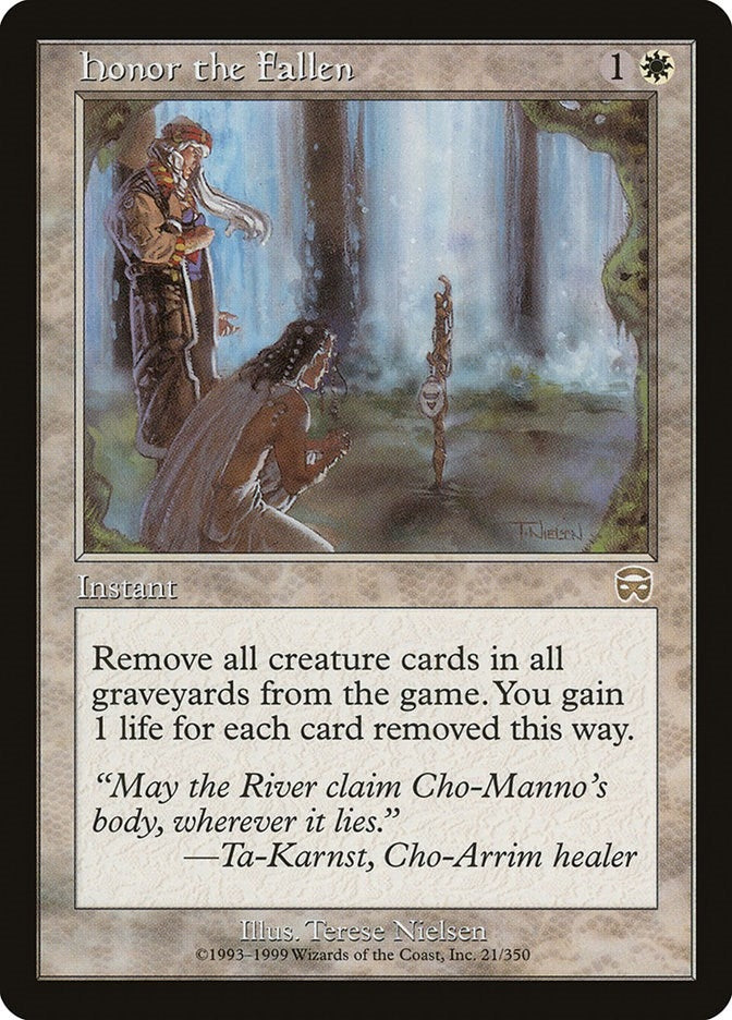 Honor the Fallen (21) [MMQ] - MTG Single