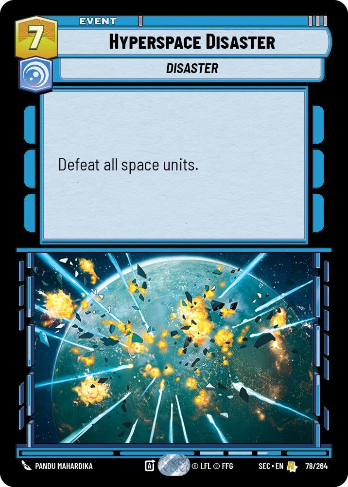 Image for Hyperspace Disaster (78/264) (Secrets of Power) - Star Wars: Unlimited