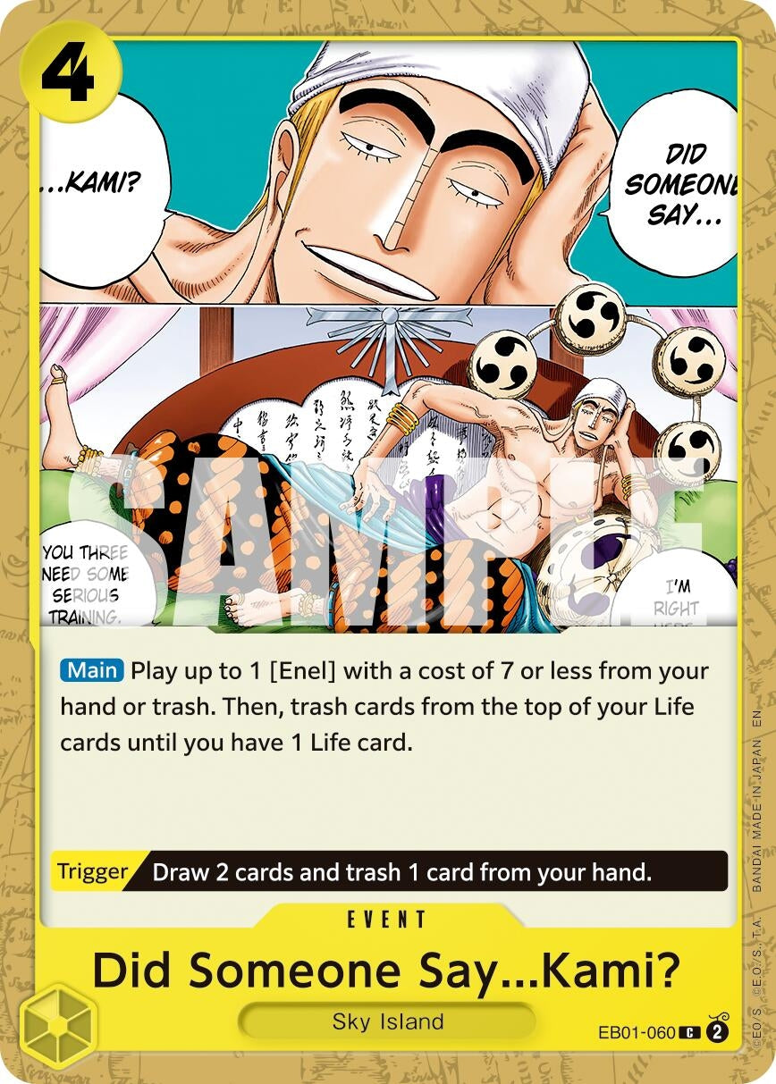 Image for Did Someone Say...Kami? (Reprint) (EB01-060) (Premium Booster -The Best- Vol. 2) - One Piece Card Game