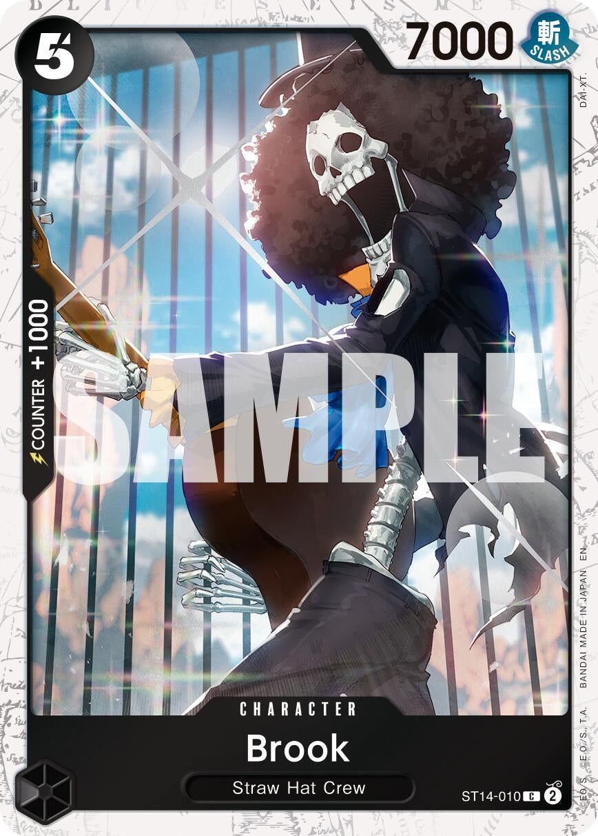 Image for Brook - ST14-010 (Pirate Foil) (ST14-010) (Premium Booster -The Best- Vol. 2) - One Piece Card Game