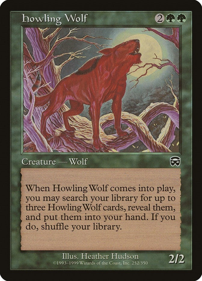 Howling Wolf (252) [MMQ] - MTG Single