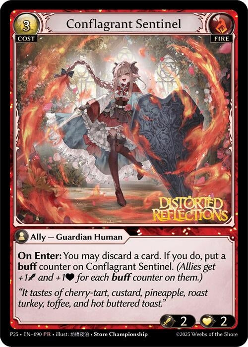Image for Conflagrant Sentinel (090) (Promotional Cards) - Grand Archive TCG