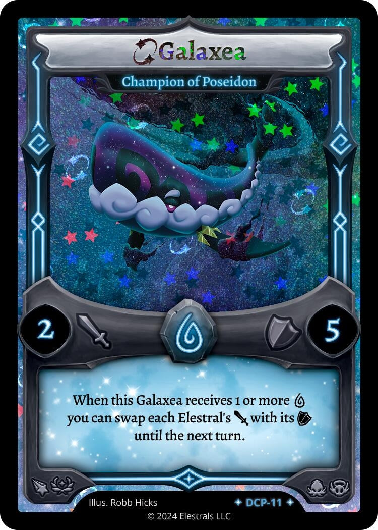 Image for Galaxea - Champion of Poseidon (DCP-11) (Divine Champions: Lifestream Promos) - Elestrals