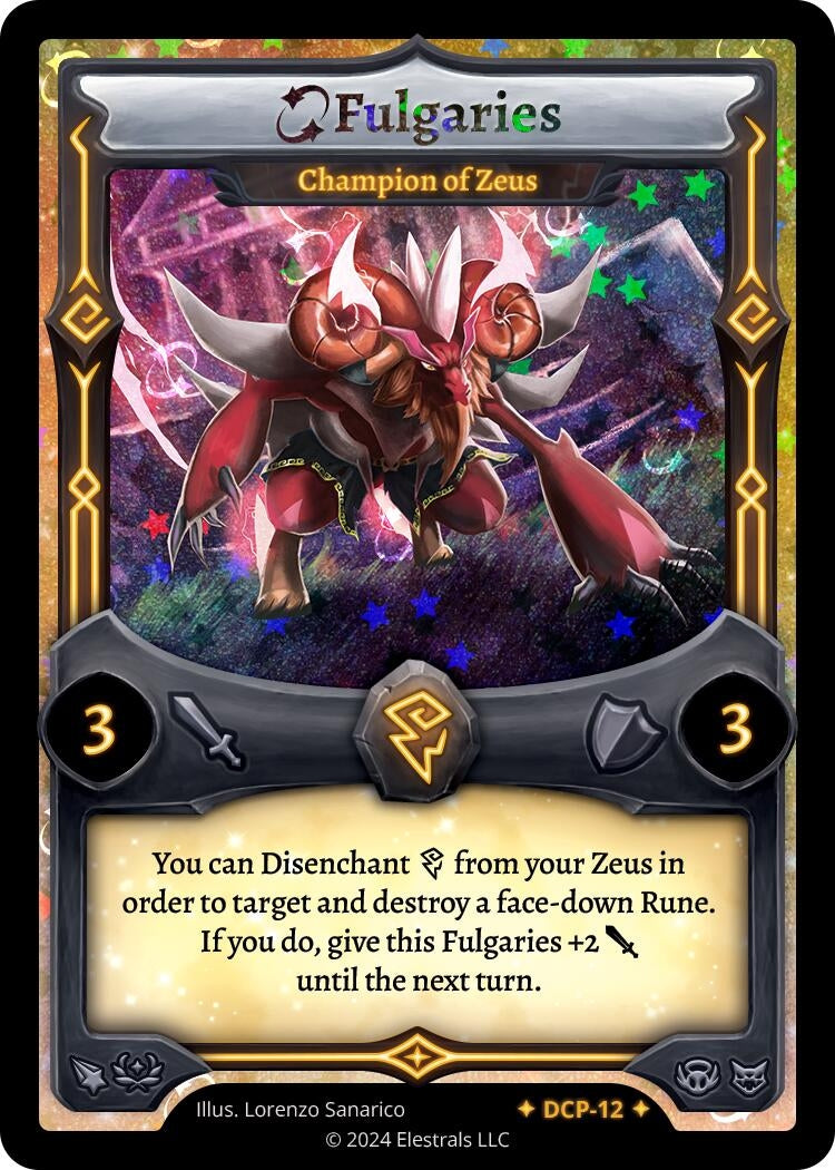 Image for Fulgaries - Champion of Zeus (DCP-12) (Divine Champions: Lifestream Promos) - Elestrals