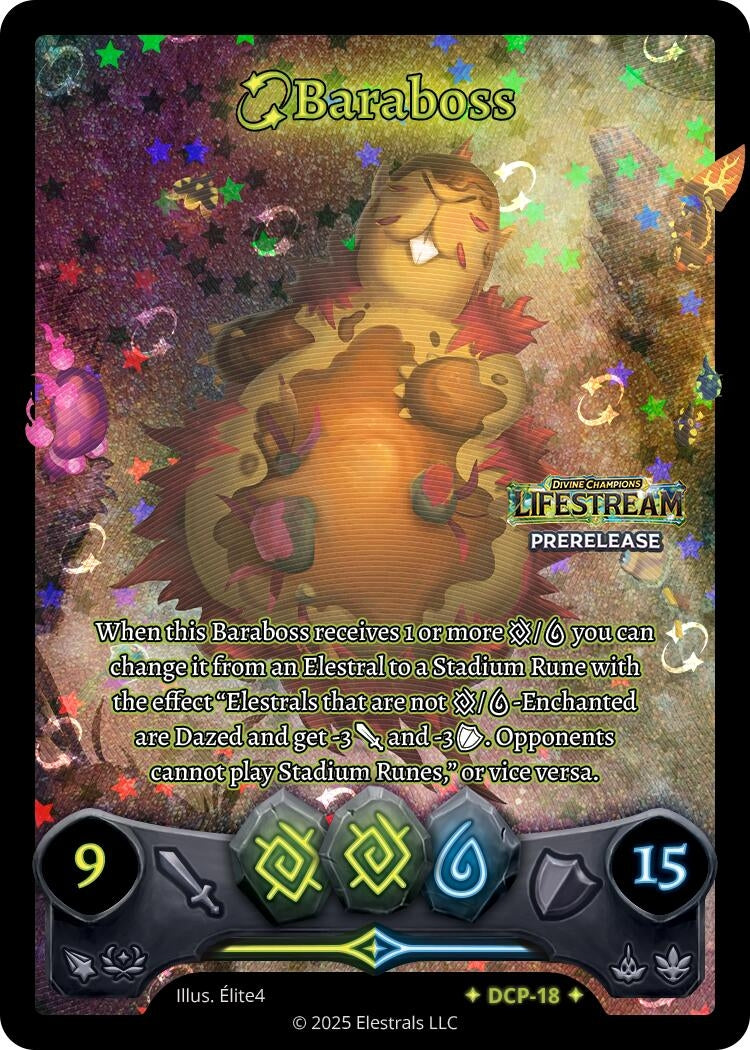 Image for Baraboss (DCP-18) (Divine Champions: Lifestream Promos) - Elestrals