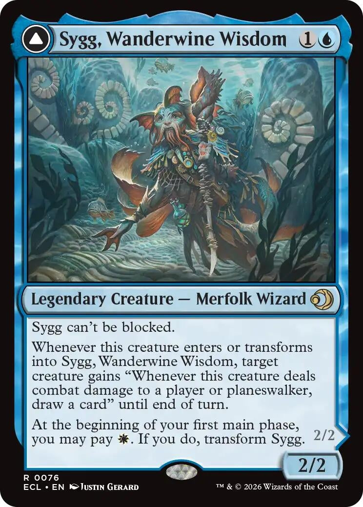 Image for Sygg, Wanderwine Wisdom (76) (Lorwyn Eclipsed) - Magic: The Gathering